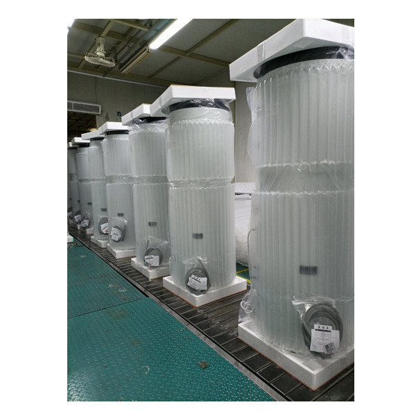 Харчовий вертикальний резервуар для санітарної води з нержавіючої сталі 