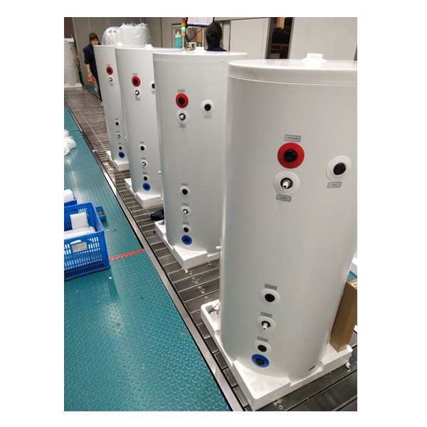 Резервуари для зберігання води з ПВХ із скловолокна, утеплені GRP 
