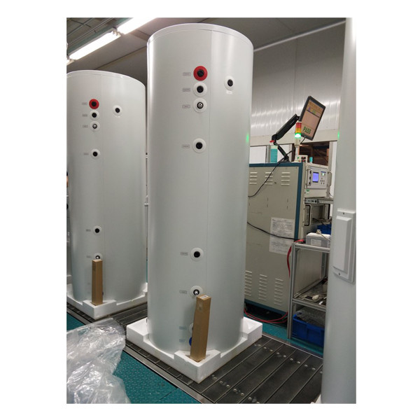 Вертикальний підсилений скловолокном резервуар для фільтра для води FRP Напірний бак 
