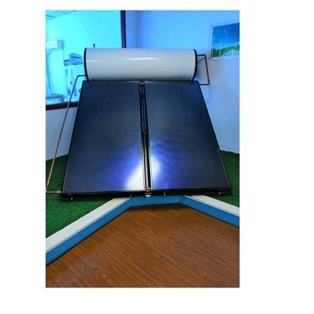 Компактний плоскоплитний сонячний водонагрівач із похилим дахом на 300 літрів