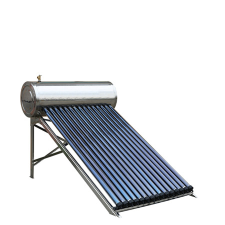 Сонячний водонагрівач на даху з нержавіючої сталі