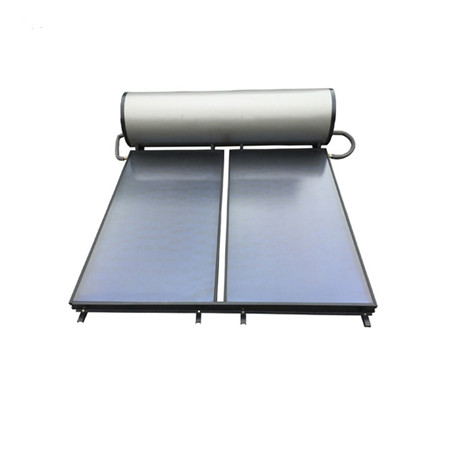Пасивний сонячний водонагрівач без тиску з рамою з нержавіючої сталі 100л